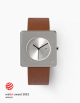 Brown square watches