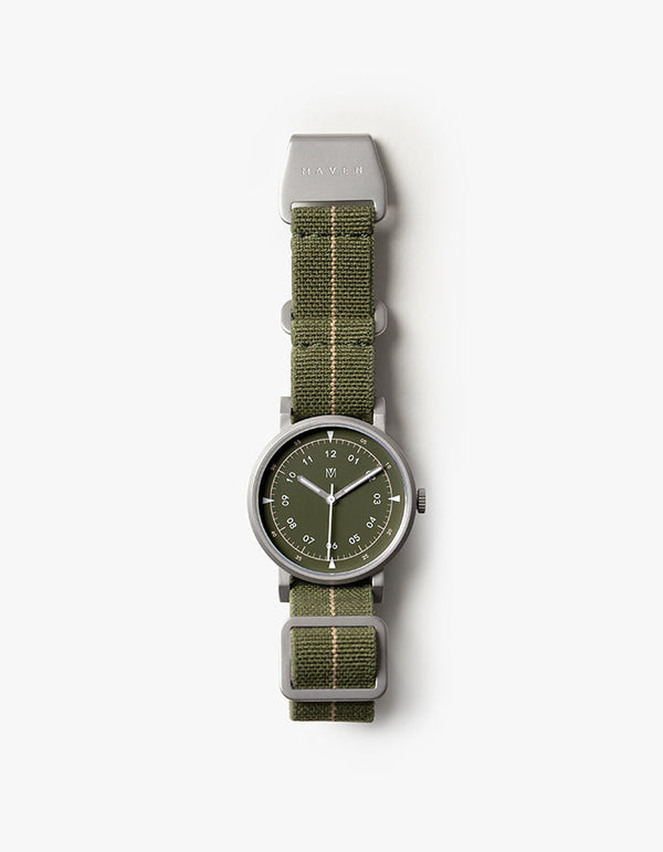 Olive womens military watches