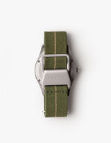 Olive mens field watch