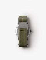 Olive mens field watch