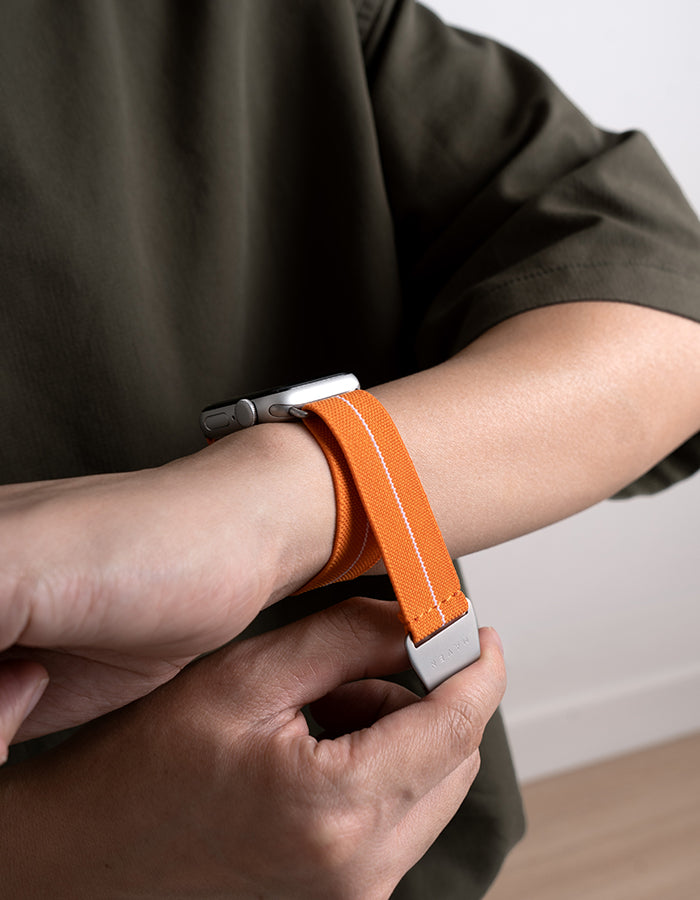 Orange Apple Watch Bands For Men