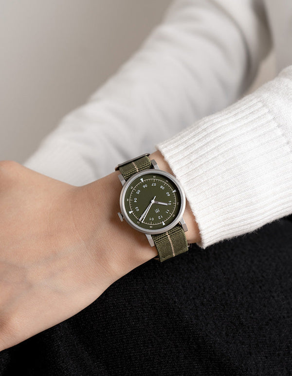 Olive womens military watches