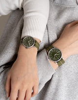 Olive womens military watches